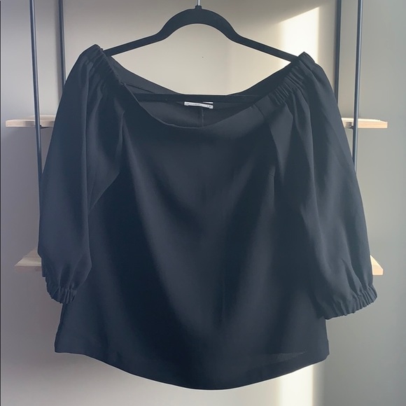 Babaton Tops - Babaton off the shoulder blouse size small